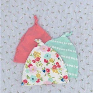 Cloud Island infant hats